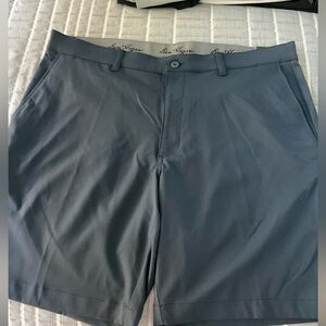 Ben Hogan Men's Slate Blue Flat Front Shorts